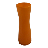 70's orange vase