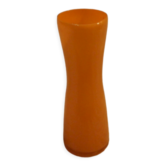 70's orange vase