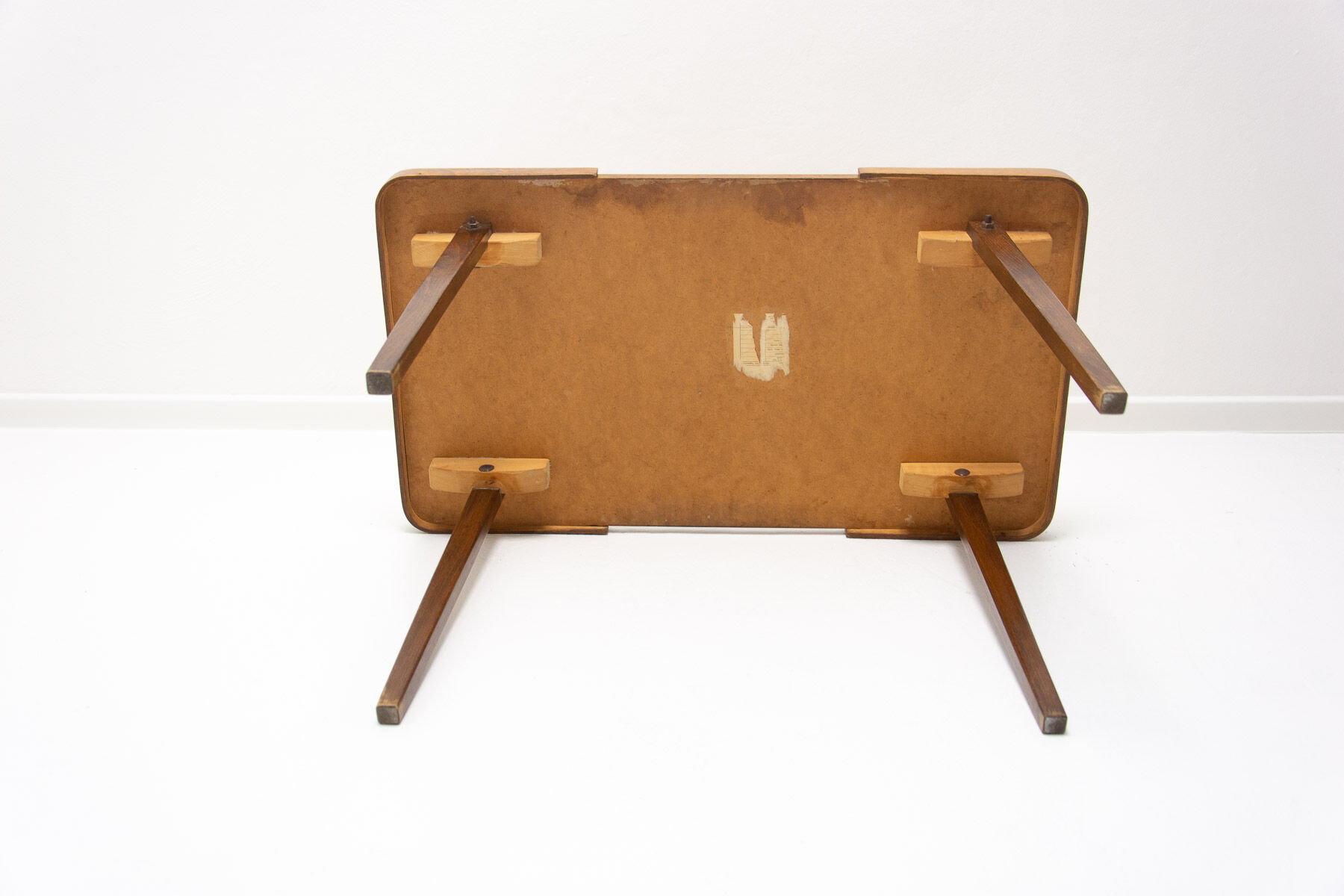 Mid century opaxite glass coffee table, 1960´s, Czechoslovakia