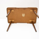 Mid century opaxite glass coffee table, 1960´s, Czechoslovakia