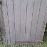 Wooden barn cellar or outbuilding door