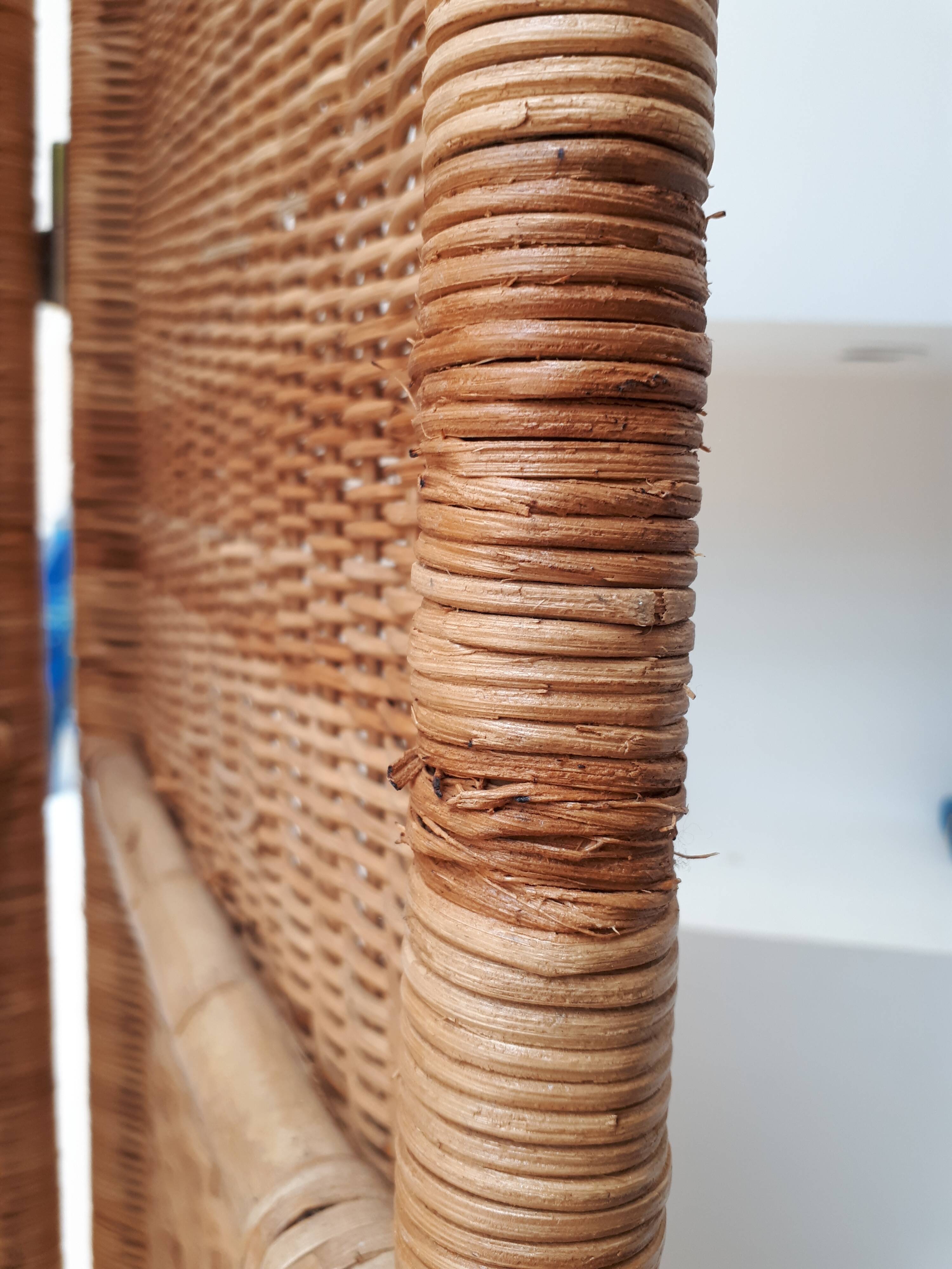 Rattan screen