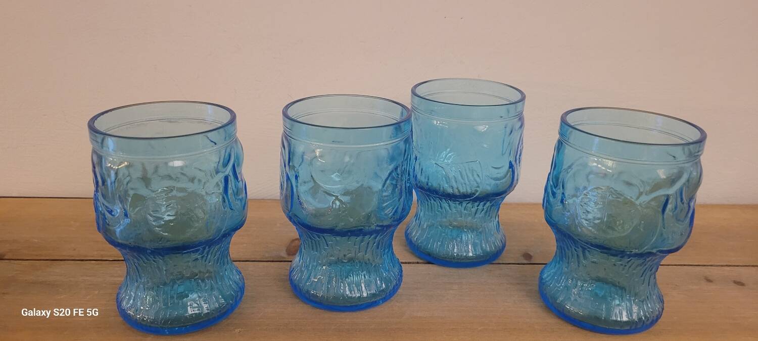 4 70's Italian glasses