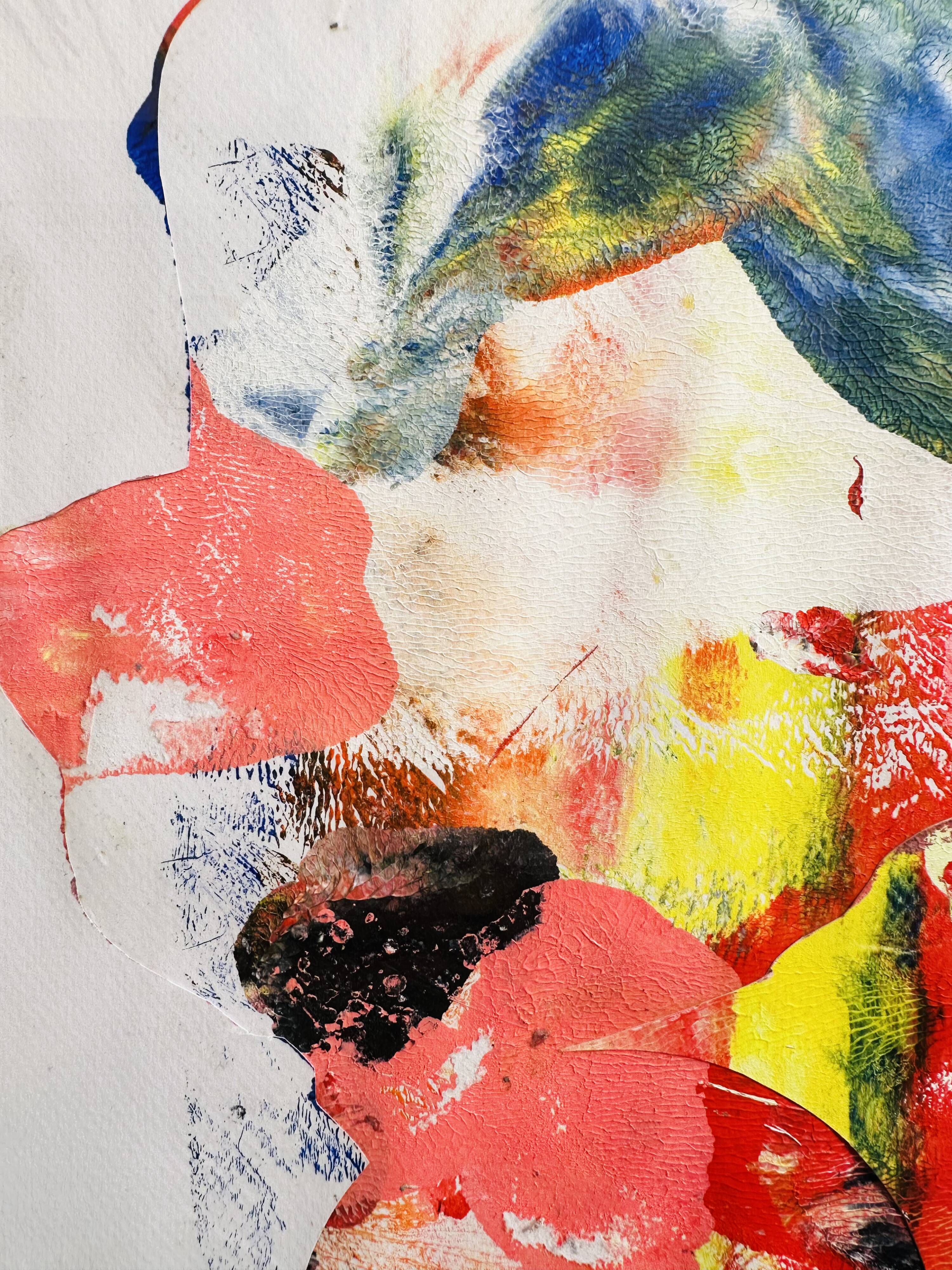 Original French surrealist portrait. France, 2000s