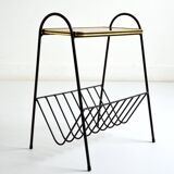 Vintage side table / magazine rack 1950 – 1960s