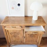 Parisian Art Deco sideboard in renovated oak