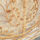 Peacock rattan headboard one person