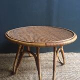 Rattan coffee table