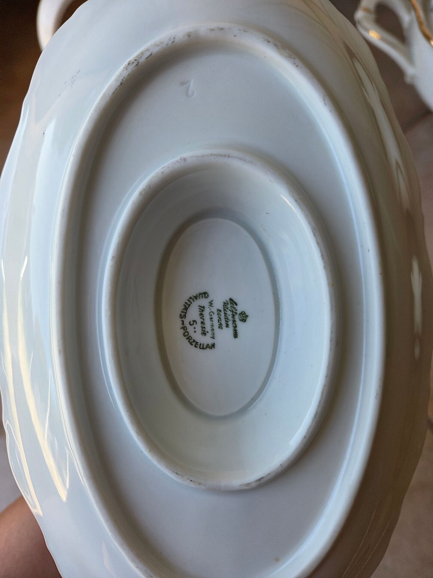 Set of porcelain tableware Seltmann Weiden