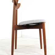 Set of 4+2 Harry Ostergaard for Randers Møbelfabrik chairs - danish design