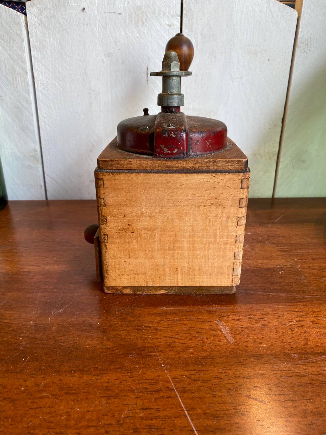 Vintage Peugeot brothers coffee grinder