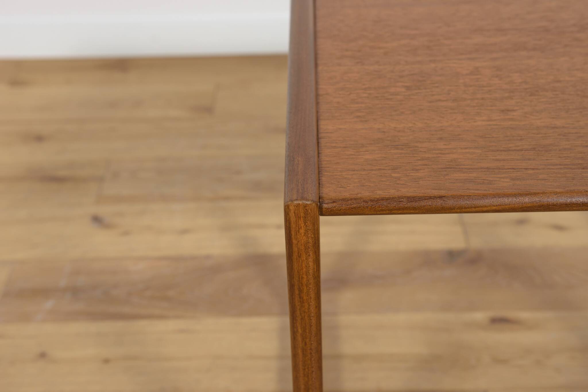 Tables Gigognes Mid-Century en Teck, Royaume-Uni, 1960s, Set de 3