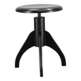 1940s Piano Beech Stool, Czechoslovakia