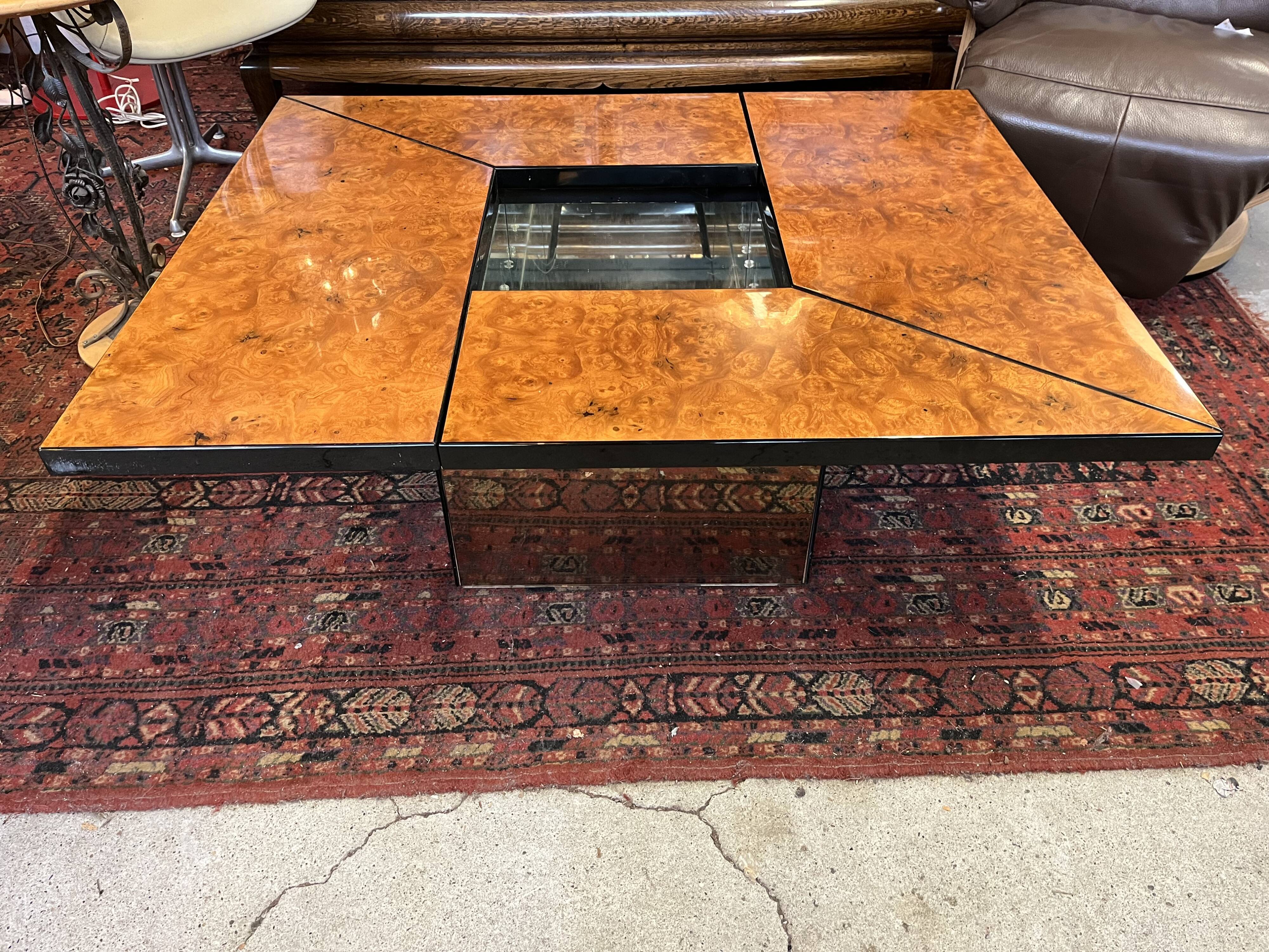 Modular coffee table design Paul Michel 70s/80s