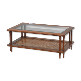 Two-plated coffee table