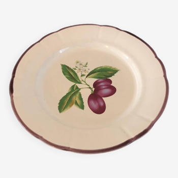 Vintage earthenware dish from Niederviller