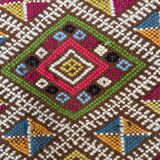 Hand-woven wool Kilim rug