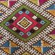 Hand-woven wool Kilim rug