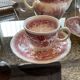 Duo de tasses et verseuse à lait