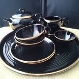"Tête à tête" tea set in Blanche Letalle ceramic for Saint Clément