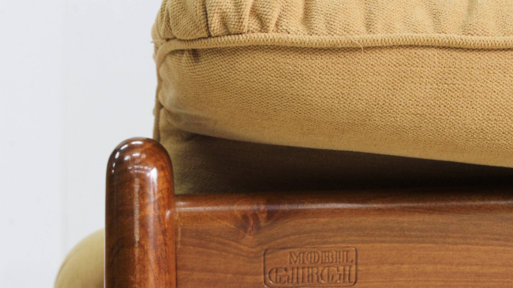 Vintage 3 seater sofa by Mario Marenco for Mobilgirgi