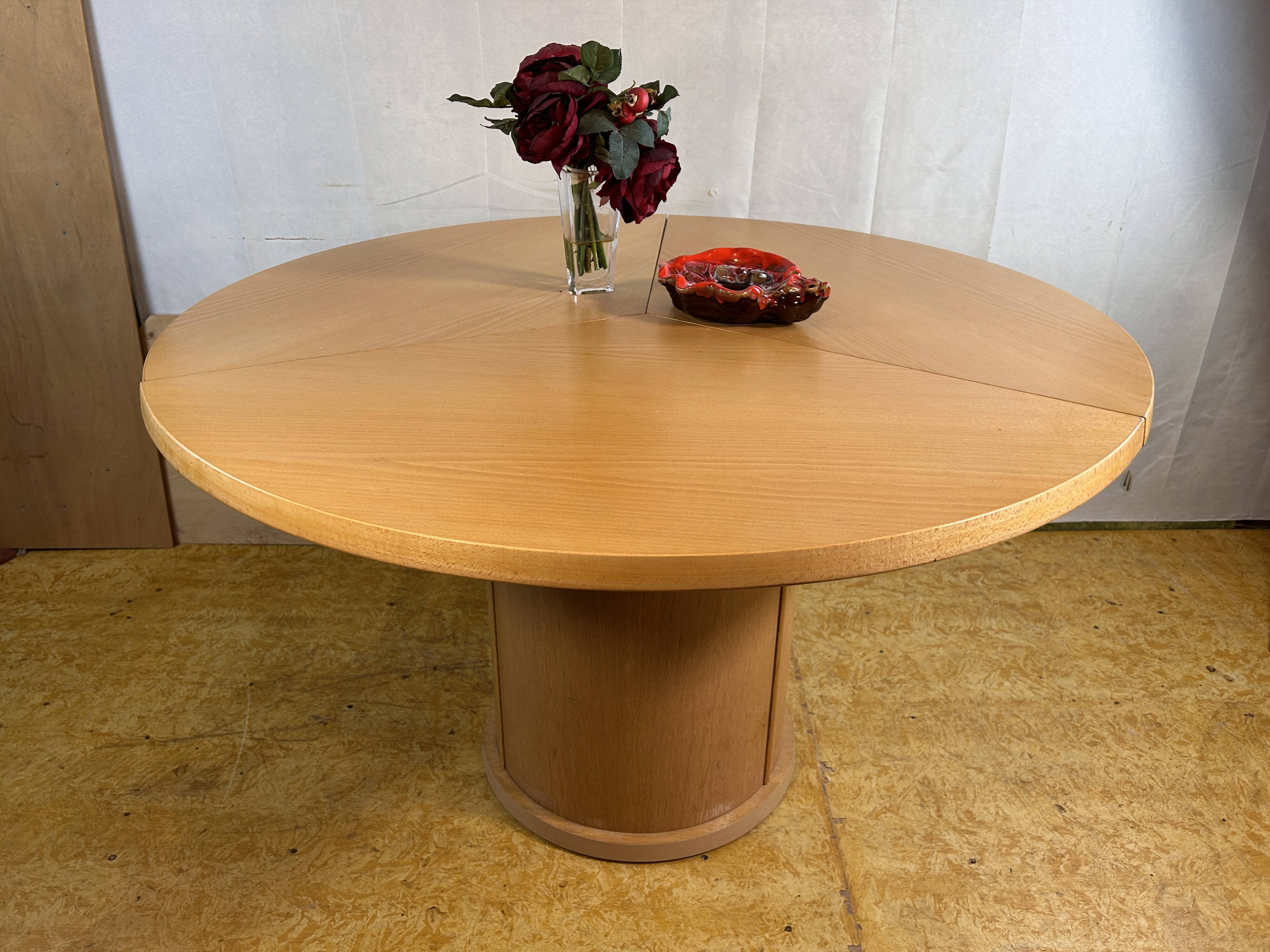 Vintage Danish Design Extendable Dining Table by Skovby – Patented SM32 Des
