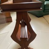 Lyre base side table