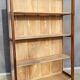 Art Deco oak museum display case