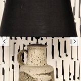 Ceramic lamp West Germany 1950s-60s