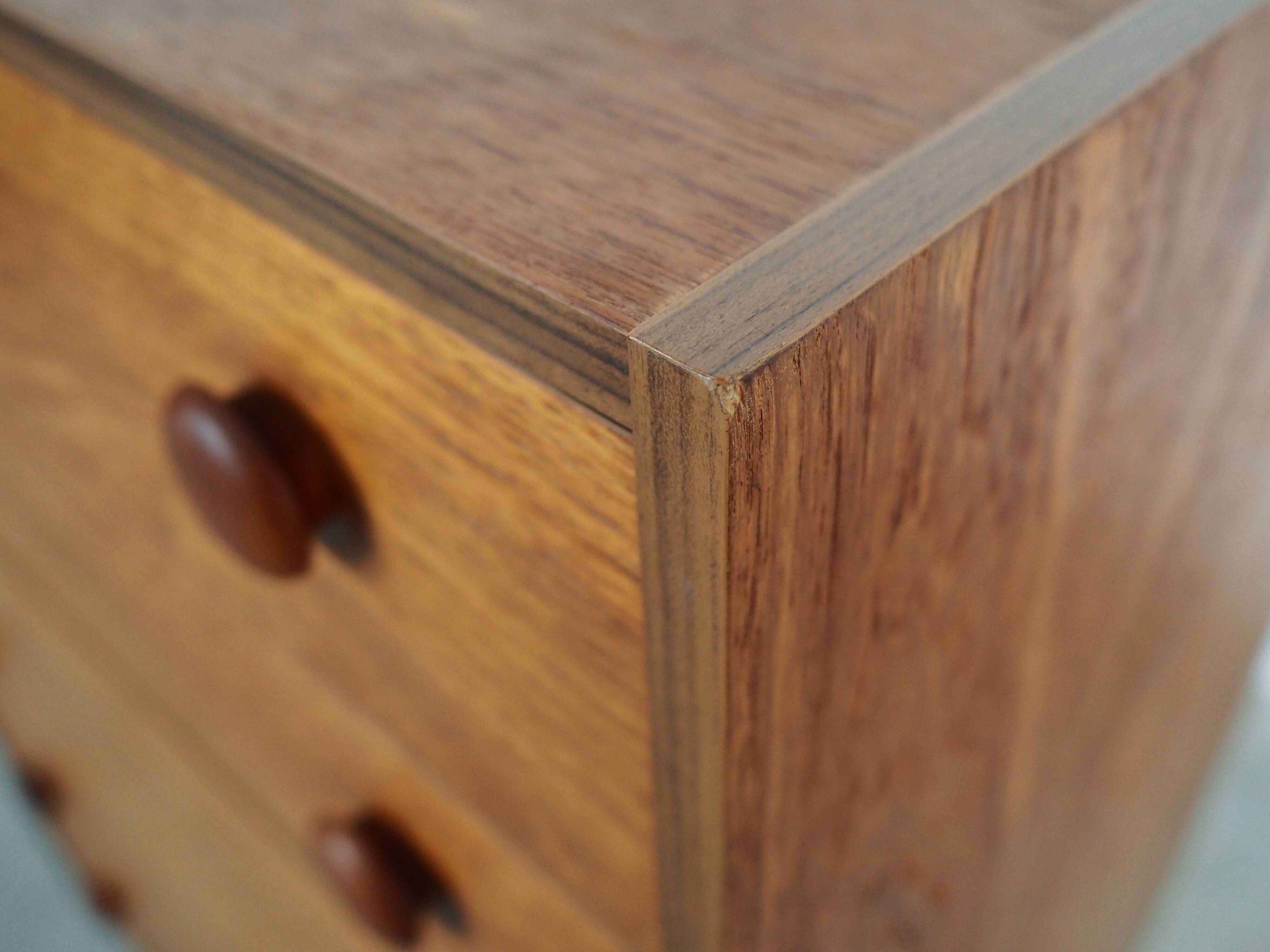 Teak chest of drawers, Danish design, 60s, made in Denmark