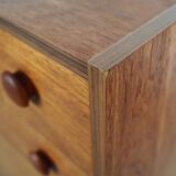 Teak chest of drawers, Danish design, 60s, made in Denmark