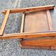 Old Desk, Foldable School Table with its porcelain inkwell