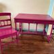 Desk and chair