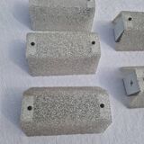 Lot of 5 Vintage Perspex Wall Lights from the 60s and 70s