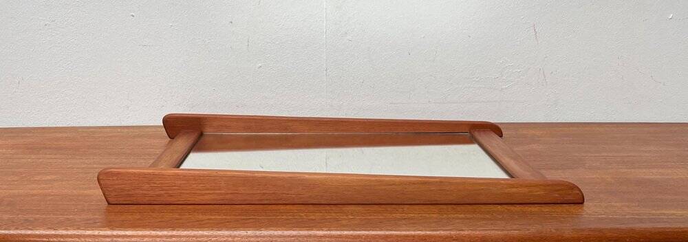 Teak mirror from the mid-century, 1960s