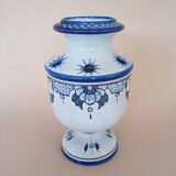 Flowerpot vase A. Montagnon JM (Nevers)