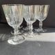 6 verres à vin Baccarat Clermont XIXème