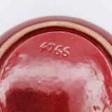 Elephant red ceramic box