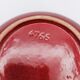 Elephant red ceramic box