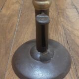 Push candle holder