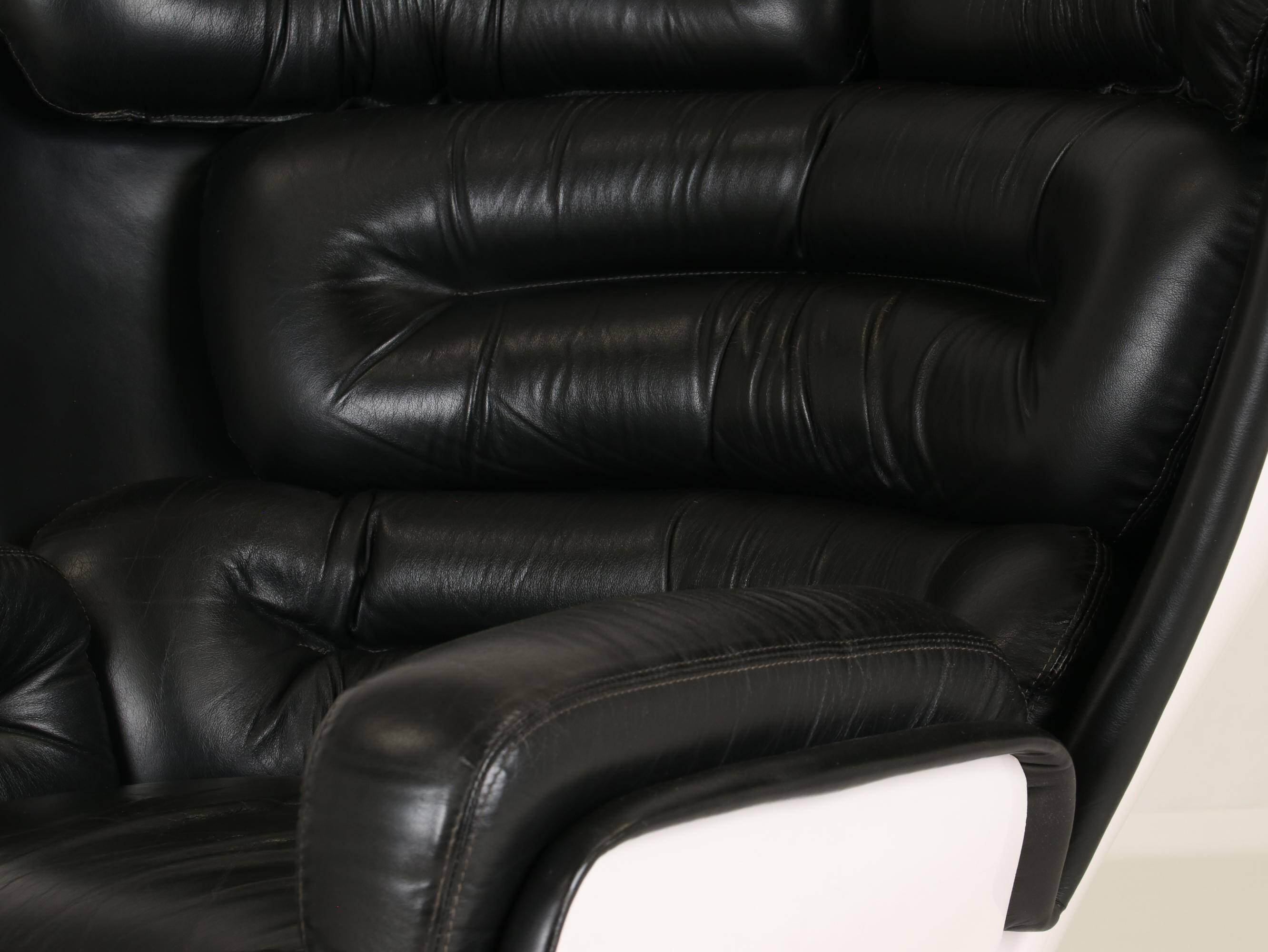 Elda Chair and Ottoman by Joe Colombo for Comfort, Italy, 1970s