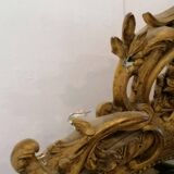 Louis XV style mirror in wood and gilded stucco, Napoleon III period