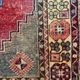 Vintage turkish oushak rug 192x112 cm