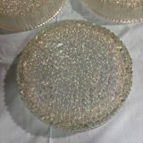 Molded glass globe