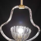 Elegant Art Decò Barovier and Toso Chandelier, 1940s