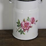 Enamelled sheet metal milk jar