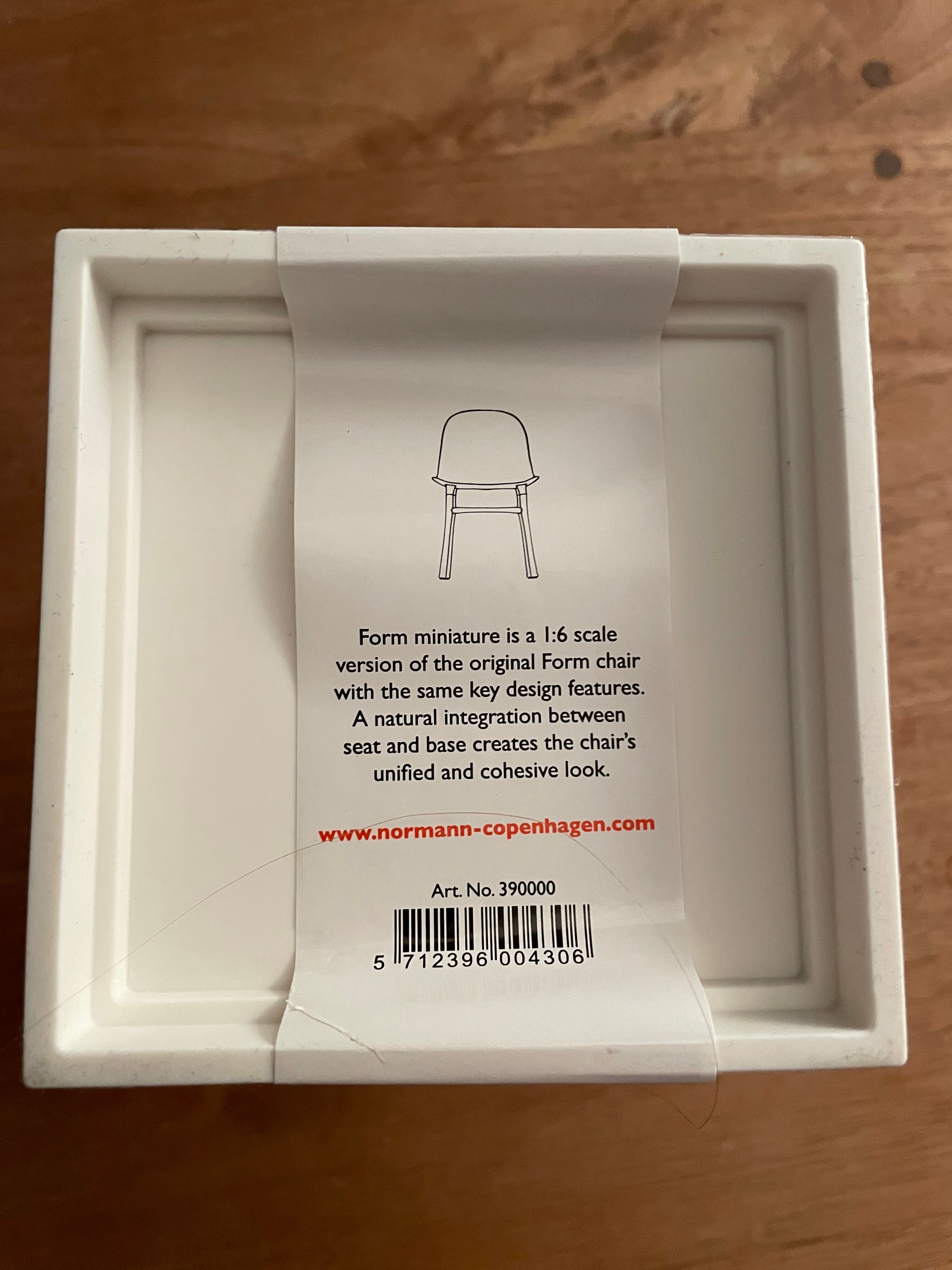 Miniature chair Normann Copenhagen