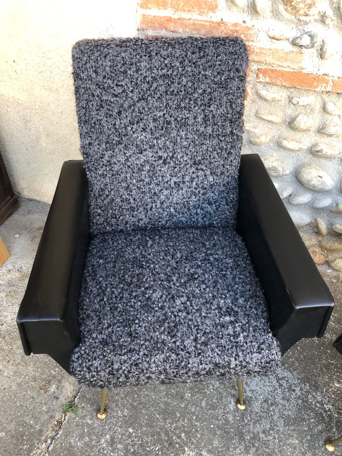 Pair of armchairs 60's