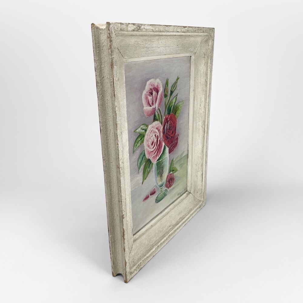 Still life bouquet of rose 1947