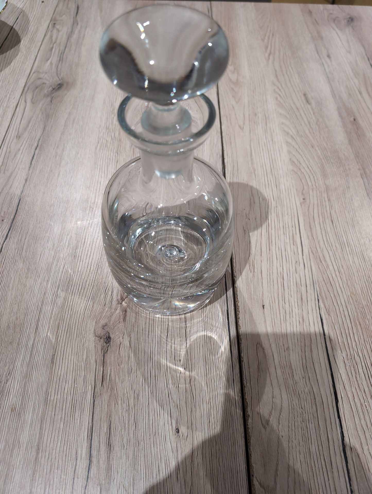 Carafe à whisky en cristal